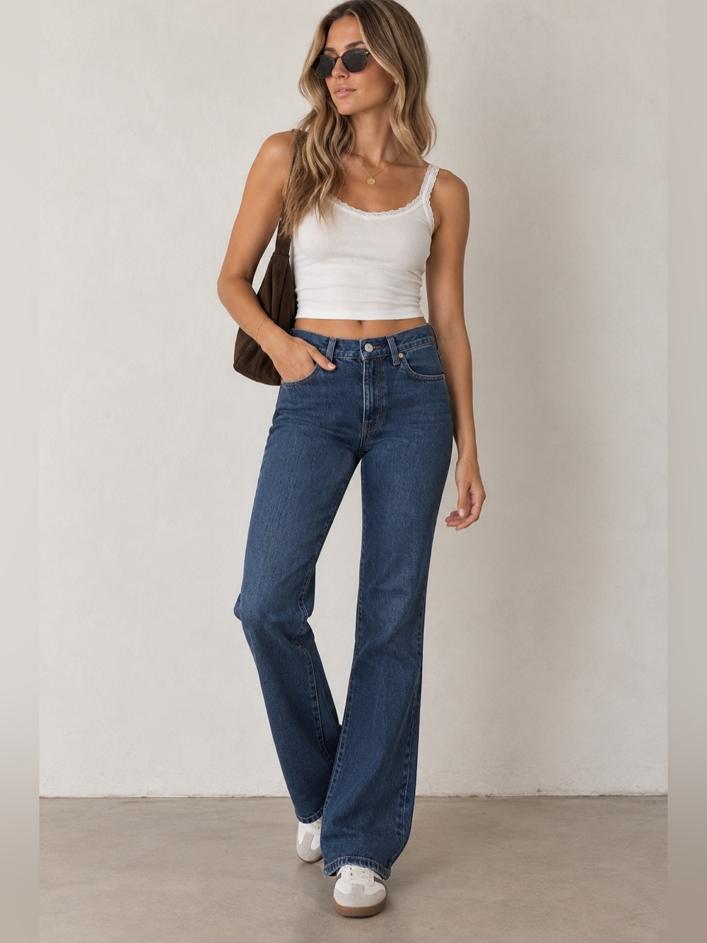 Calvin Klein Jeans Y2K Flare Jeans Size 5 Dark Wash Vintage Rinse 32” Inseam
